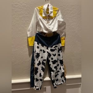 Girls Disney Toy Story Jesse Costume Top and Pants Size 5/6